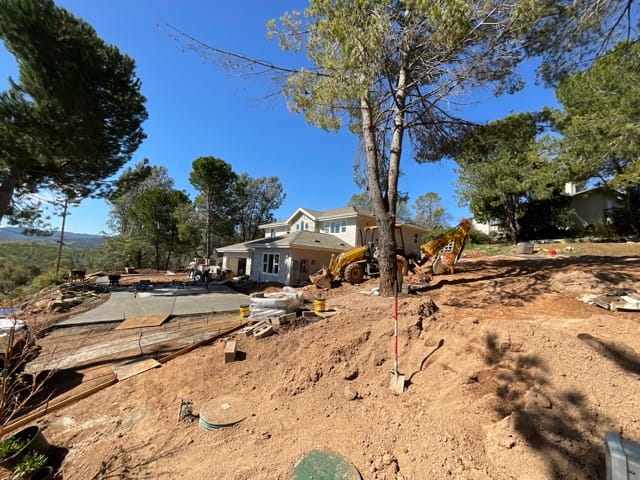 18767 Deer Hill Rd Backyard Slope views from side