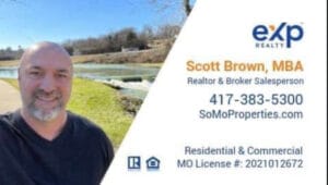 Missouri Real Estate Broker Salesperson Realtor Scott Brown MBA