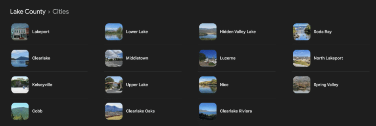 Lake County California Market Update
