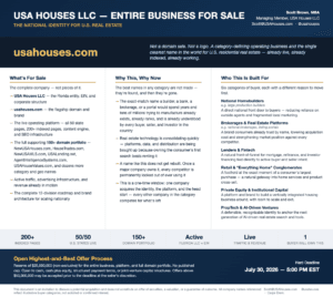 USA Houses Platform for sale