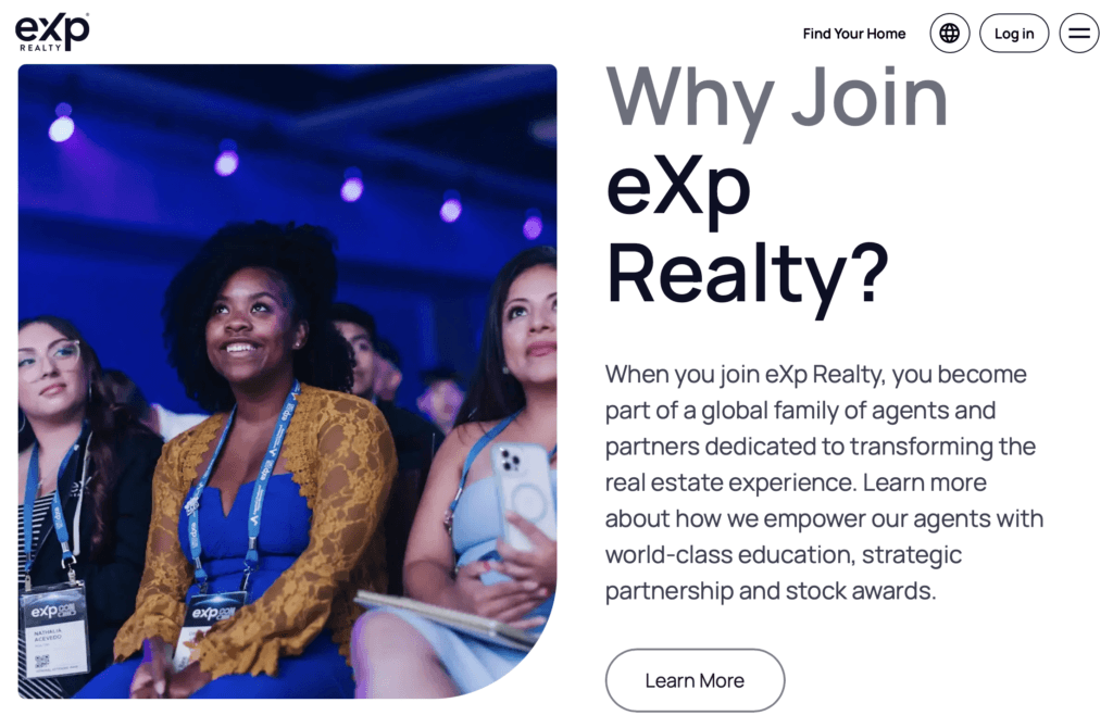 Why Join EXP Realty? Many reasons including the fact that you become part of a global family of agents, brokers and partners dedicated to transforming the real estate experience.