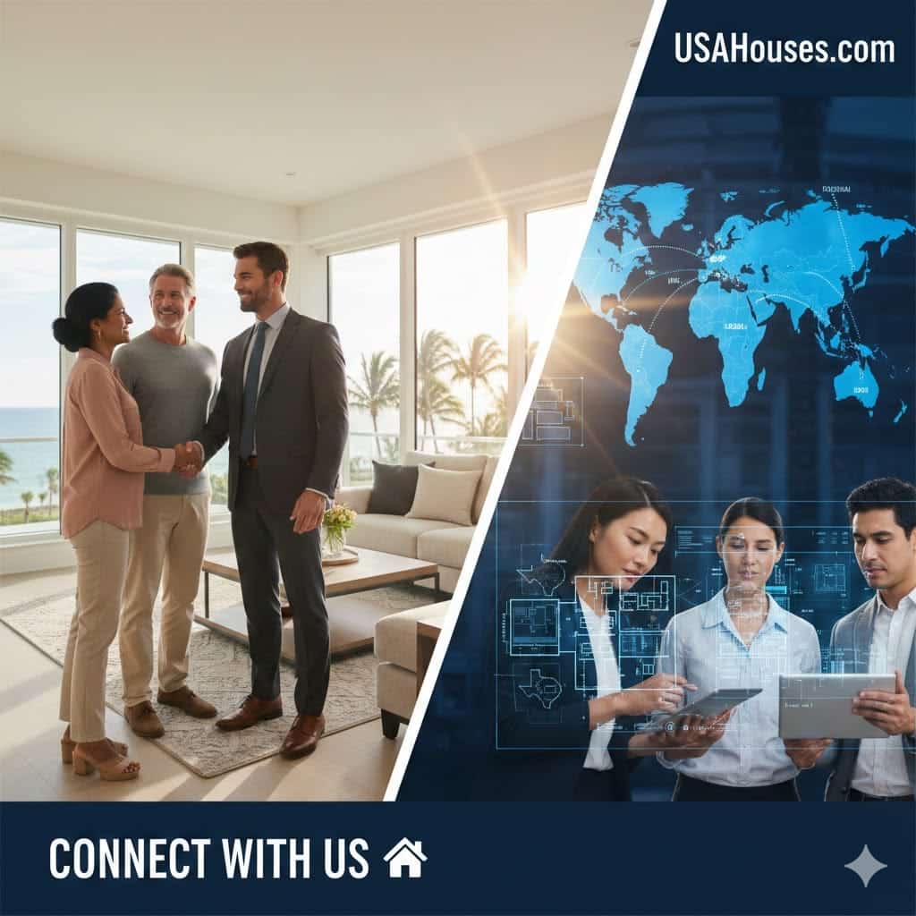 Contact USAHouses.com and Connect today