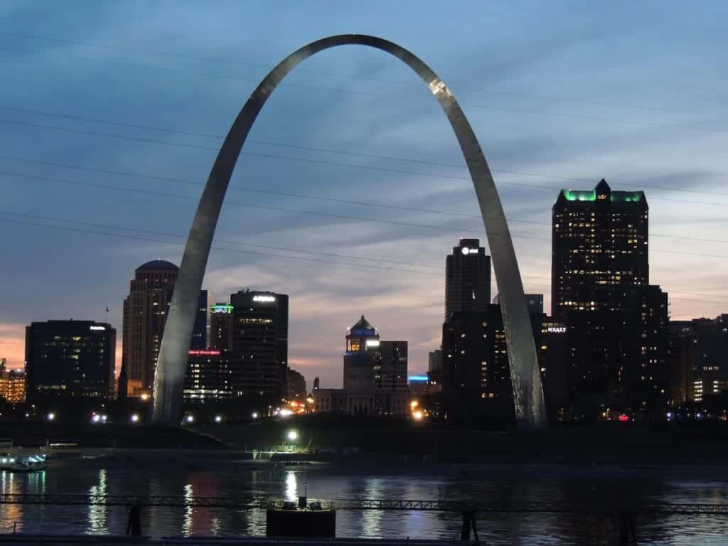 Missouri, st louis, st louis arch, illinois, illinois side of river, mississippi, mississippi river, city, city scape at night, arch at night, night time arch, twilight, gateway arch, gateway to the west, blue time, blue river, st louis, st louis, st louis, st louis, st louis, gateway arch, gateway arch, gateway arch